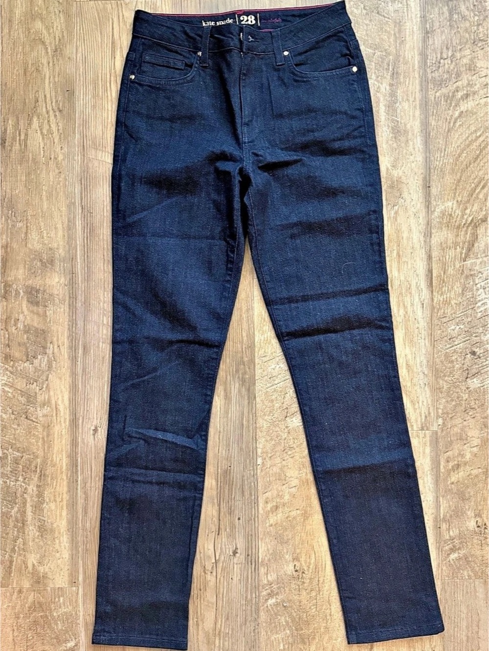 Kate Spade Skinny Denim Skinny Jeans in Blue Waist 28 NWT